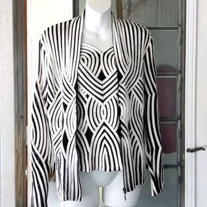 Dressy top and lightweight jacketSOLD